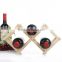 Custom luxury handmade wooden wine rack