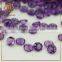 Natural Gemstone Purple Color Round 2.5mm Amethyst Stone