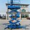 8m 500kg Excellent quality four wheel mobile scissor lift platform