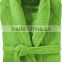 Beautiful color in cotton terry velour bath robe for women