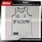 Polyester/spandex wholesale running singlet custom design