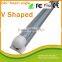 5FT Integrated Cooler 1500mm t8 led tube light 270 degree Led Tube v shaped tube