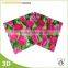 Home decoration Flower designs kitchen plastic table mat