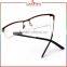 Laura Fairy High Quality Half Rim Metal Reading Glasses Optical Frame Made In China