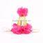 Newest Baby Birthday Crown Hairband Children Crown Flower Headbands for Birthday Kids Birthday Hair Accessory