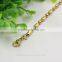 14K Gold Plated Simple Gold Chain Necklace ,Gold Neck Chain Designs