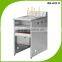 Fast Food Restaurant Equipment Free-stand Pasta Cooker 6 Well 1 Bain Marie