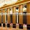 china manufacturer aluminium folding wooden partition for banquet hall