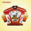 wholesale heat transfer/silk screen print polyester/cotton custom design fishing jerseys