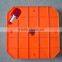 Reflective flexible colored labor safety product/inflatable traffic cone