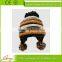 High Quality China Sale Winter Knitted Beanie With Tassel