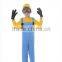 Party Carnival children despicable me fancy dress child minion costume for kids