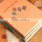 A6 craft paper cover note book recycled for wholesale