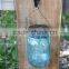 Glass bottle with solar led light for your garden decoration