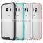 Transparent clear PC+TPU case phone housing For samsung galaxy S7