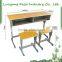 2014 hot selling cheap/low price product stainless steel school desk/table and chair Study Desk And Chair school desk and chair