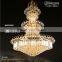 Golden Large Chandeliers for High Ceilings, Large Hotel Chandelier MD8514 L21