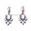 Clear Waterdrop Crystal Pendant Earring Wholesale Fashion Crystal Drop Earring