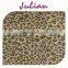 black coffee Leopard pattern mesh shiny mesh Spandex nylon clothes