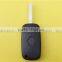 High Quality 2 buttons remote folding key for renault Case Fob with logo