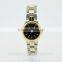 Hot Selling Gold Plated Details Quartz Brand Name Ladies Watches