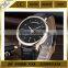 day date function rose gold leather strap 5atm water resistant watch steel