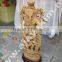 White Wood Krishna Statue