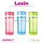 promotion cheap tea glass drinking bottle with silicone