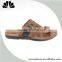 new design lastest pu injection soft new mould men brown slippers 2016