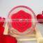 China Professional Supplier 100g Round Yellow Rose Handmade Gift Soap