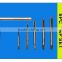 6 Piece screw thread maker threading tap set small hand tap set