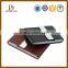 customized pocket cheap business leather square card holder