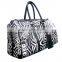 online shop China luggage PU leather travel bag zebra travel bag