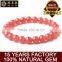 Natural Rhodochrosite bracelet female fashion gem crystal bracelet hand decorated with a single circle of natural color jewelry