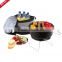 Portable 2 in1 Outdoor BBQ barbeque grill with a cooler bag