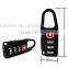 cross travel metal combination lock luggage lock and computer lock