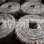 high discount 12x14 16x16 pvc coated galvanized barbed wire coil in production