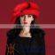 2015 Fashion Red Russian Style Fur Hat/ Winter Fur hat/Fur Hat
