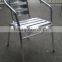 0503low price good quality ourdoor garden dining aluminum stacking chair YC001