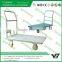 heavy duty warehouse 4 wheel flat folding cart