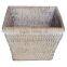 Rattan lacquer wicker laundry basket wholesale