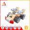 Cheap and fine military building block car toys for kids