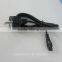 NF approved 3 pin France ac cord set H05VV-F 3x0.75