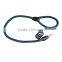 Cheap Wholesale New Real Leather Nylon Dog Leash for Big Pitbul Dog