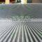 Rubber flooring Black Ribbed/Corrugated Rubber Sheet