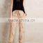 Women's linen cotton elasticated hem casual outdoor wear jogger pants SYA15253