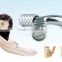Silver Y-Shaped 3D Solar Energy Microcurrent Facial Body Massager Roller Anti-ag