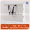 white kraft custom printing paper gift bags with handles