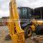 United Kingdom JCB 3cx with Hydraulic quartering hammer and excavator bucket