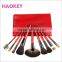 26pcs/Set Snake skin synthetic hair makeup brushes set